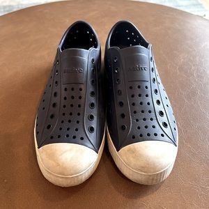 Navy blue Natives: only worn a few times